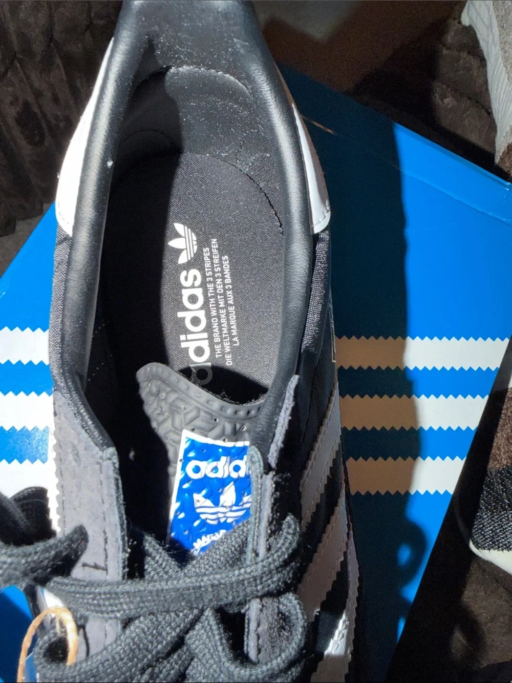 adidas SL‎ 72 Heritage Sneaker in Black & White